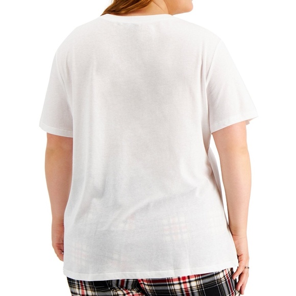 NWT Love Tribe Plus White Trendy Minnie Mouse T-Shirt Size 2X - Picture 3 of 3